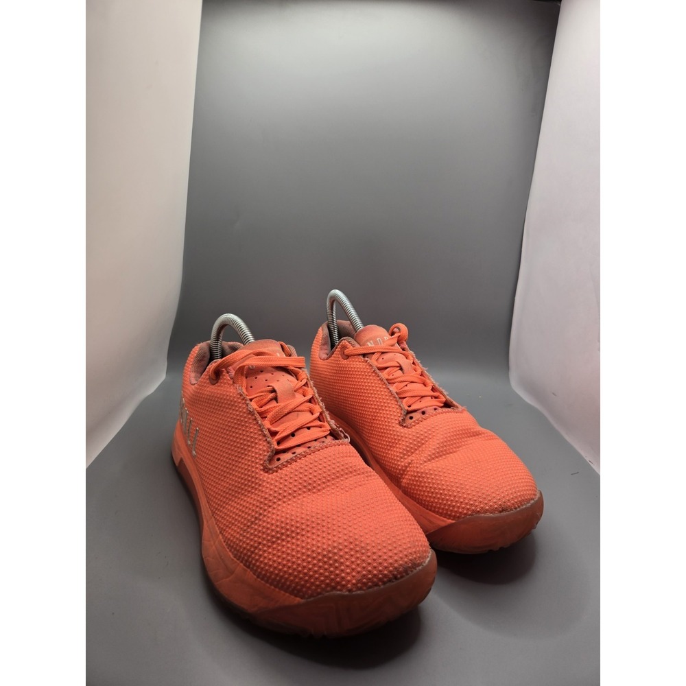 NOBULL Outwork SuperFabric Trainer Women's Size 8 Orange Cross Training Shoes